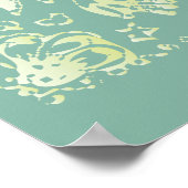 Sommerliche Blume Poster (Ecke)