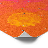 Sommerliche Blume Poster (Ecke)