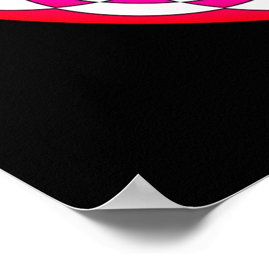 Sommerliche Blume Poster (Ecke)