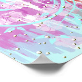 Sommerliche Blume Poster (Ecke)