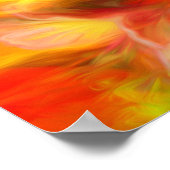 Sommerliche Blume Poster (Ecke)