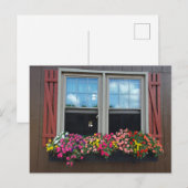 Sommerliche Blume Postkarte (Vorne/Hinten)