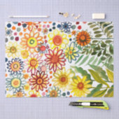 Sommerliche Blume Seidenpapier (Handwerk)