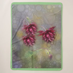 Sommerliche Blume Sherpadecke