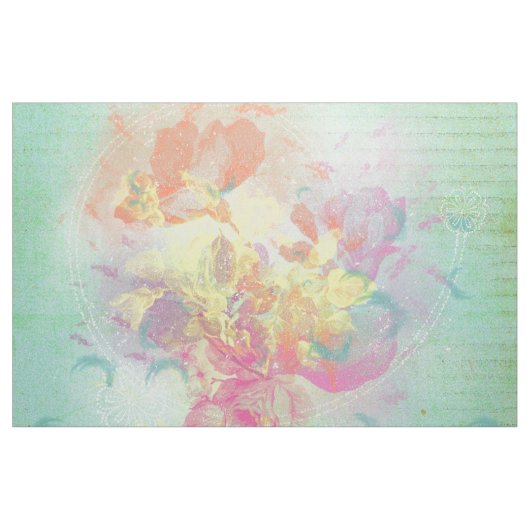 Sommerliche Blume Stoff (Yard (91,4 cm))