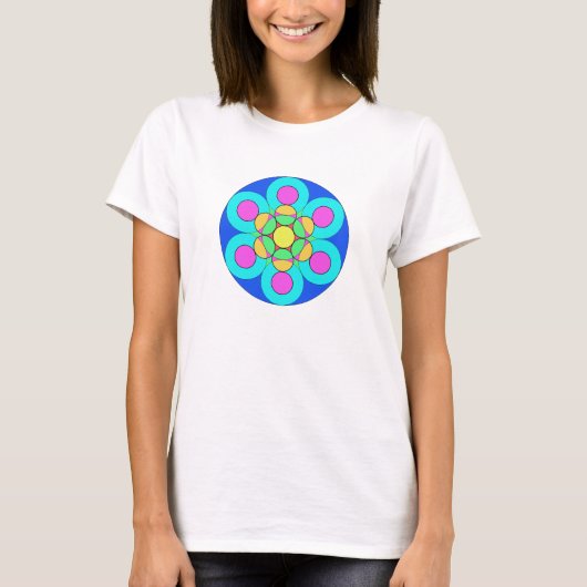 Sommerliche Blume T-Shirt (Vorderseite)