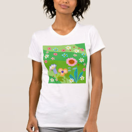 Sommerliche Blume T-Shirt