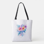 Sommerliche Blume Tasche (Rückseite)