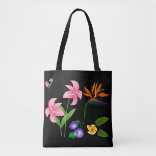 Sommerliche Blume Tasche