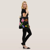 Sommerliche Blume Tasche (Am Model)