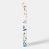 Sommerliche Blume und Schmetterling Case-Mate iPhone Hülle (Rückseite / Links)