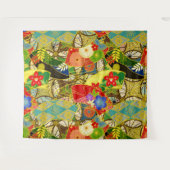 Sommerliche Blume Wandteppich (Vorderseite (Horizontal))