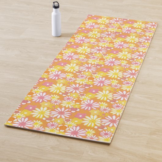 Sommerliche Blume Yoga Mat Yogamatte (Beispiel)