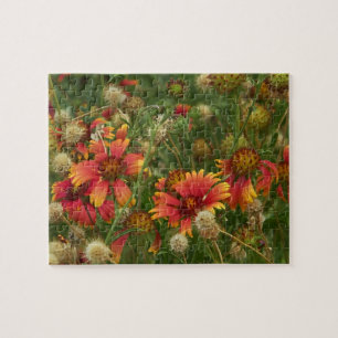 Sommerliche Blumengestaltung Puzzle