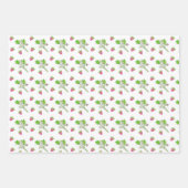 Sommerliche Blumenverpackungspapier Geschenkpapier Set (Vorderseite 2)