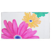 Sommerliche Blüten Kissenbezug (Vorderseite-Rechts)