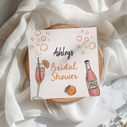 Sommerliche Brautparty Serviette