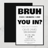 Sommerliche Einladung (Vorne/Hinten)