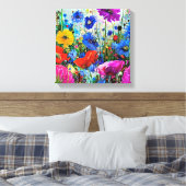 Sommerliche Erholung Leinwanddruck (Insitu (Schlafzimmer))