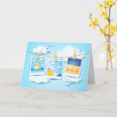 Sommerliche Erinnerungen, Karte (Gelbe Blume)