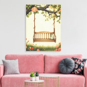 Sommerliche Erinnerungen Leinwand (Insitu (Wohnzimmer))