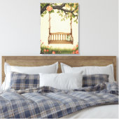 Sommerliche Erinnerungen Leinwand (Insitu (Schlafzimmer))