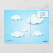 Sommerliche Erinnerungen, Postkarte (Rückseite)