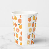 "Sommerliche Freude" Papiertasse Pappbecher (Rechts)