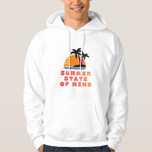 Sommerliche Gemütslage Hoodie (Vorderseite)