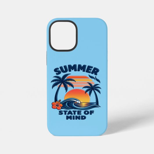 Sommerliche Gemütslage iPhone Hülle (Rückseite)