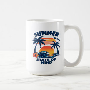 Sommerliche Gemütslage Kaffeetasse
