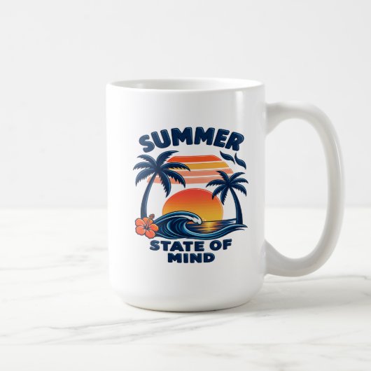 Sommerliche Gemütslage Kaffeetasse (Rechts)