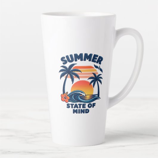 Sommerliche Gemütslage Milchtasse (Rechts)
