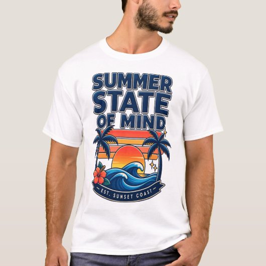 Sommerliche Gemütslage T-Shirt (Vorderseite)