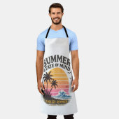 Sommerliche Gemütsverfassung Vintage Schürze (Getragen)