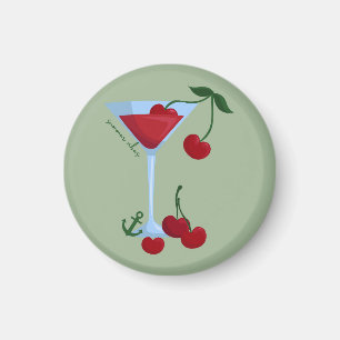 Sommerliche Kirschlaune Magnet