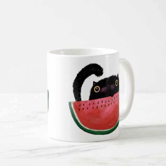 Sommerliche Leckerei Kaffeetasse (VorderseiteRechts)