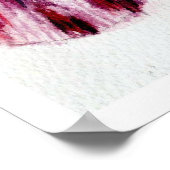 Sommerliche Muscheln Poster (Ecke)