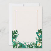 Sommerliche Party Einladungen (Rückseite)