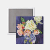 Sommerliche Rose 2007 Magnet (Vorderseite/Rückseite)