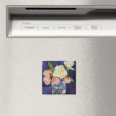 Sommerliche Rose 2007 Magnet (In Situ (Geschirrspüler))