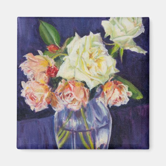 Sommerliche Rose 2007 Magnet (Vorne)