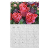 Sommerliche Rose Kalender (Mär 2027)