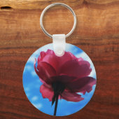 Sommerliche Rose Schlüsselanhänger (Vorderseite)
