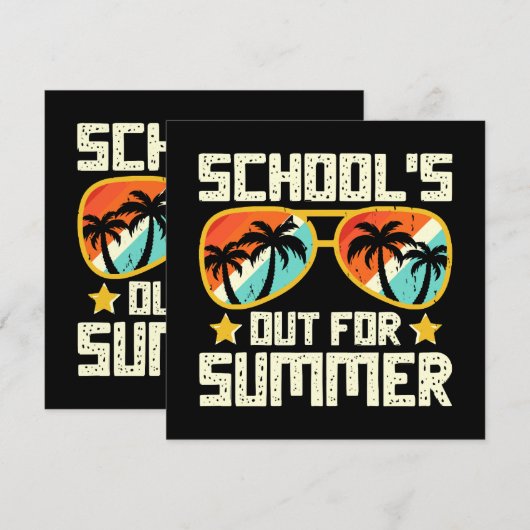 Sommerliche Schule (Vorne/Hinten)