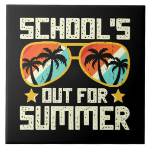 Sommerliche Schule Fliese