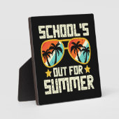 Sommerliche Schule Fotoplatte (Vorderseite)