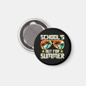 Sommerliche Schule Magnet (Vorderseite/Rückseite)