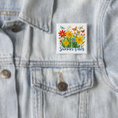Sommerliche Stimmung mit Schmetterlingen Button (Beispiel)