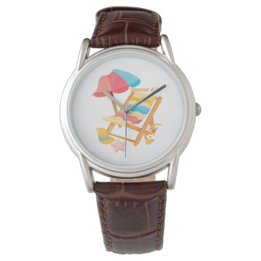 Sommerliche Süße Armbanduhr (Vorderseite)